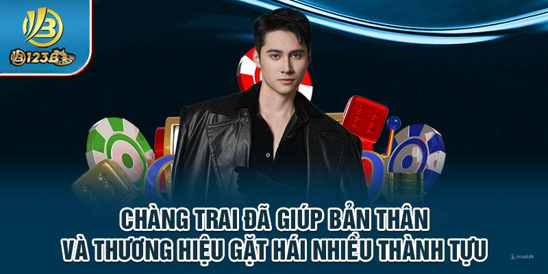 Chàng trai đã giúp bản thân và thương hiệu gặt hái nhiều thành tựu